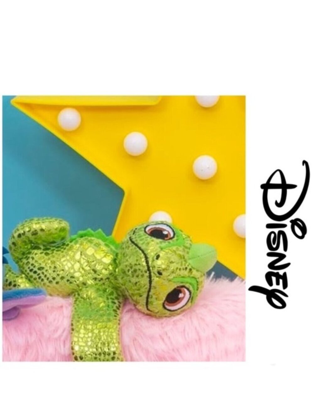 Disney X Bullsitoy | "Pascal" Cutie Cuff Steering Wheel Hugger Slap Bracelet